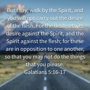 Galatians‬ ‭5‬:‭16-17‬ - Daily Devotional In Christ